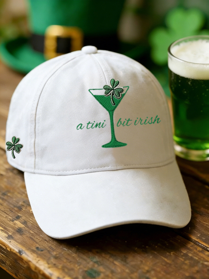 Unisex St Patrick's Day Shamrock Art Print Hat