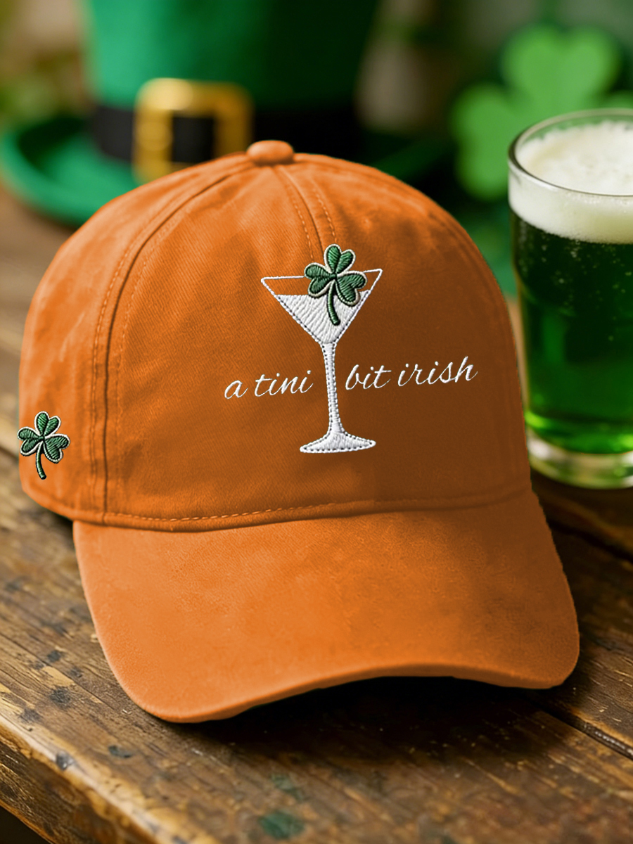 Unisex St Patrick's Day Shamrock Art Print Hat