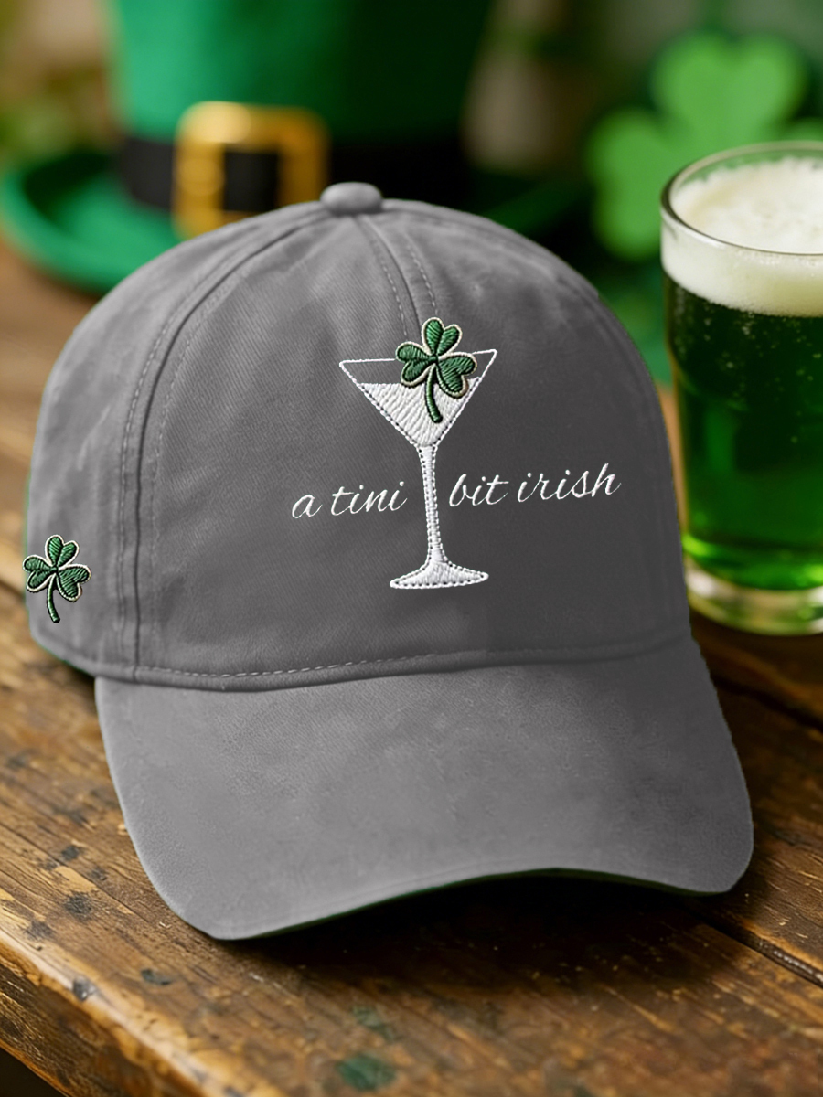 Unisex St Patrick's Day Shamrock Art Print Hat