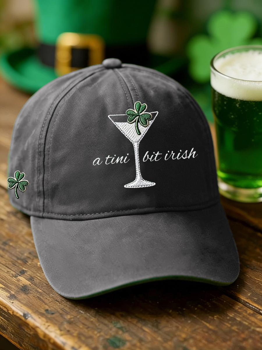 Unisex St Patrick's Day Shamrock Art Print Hat