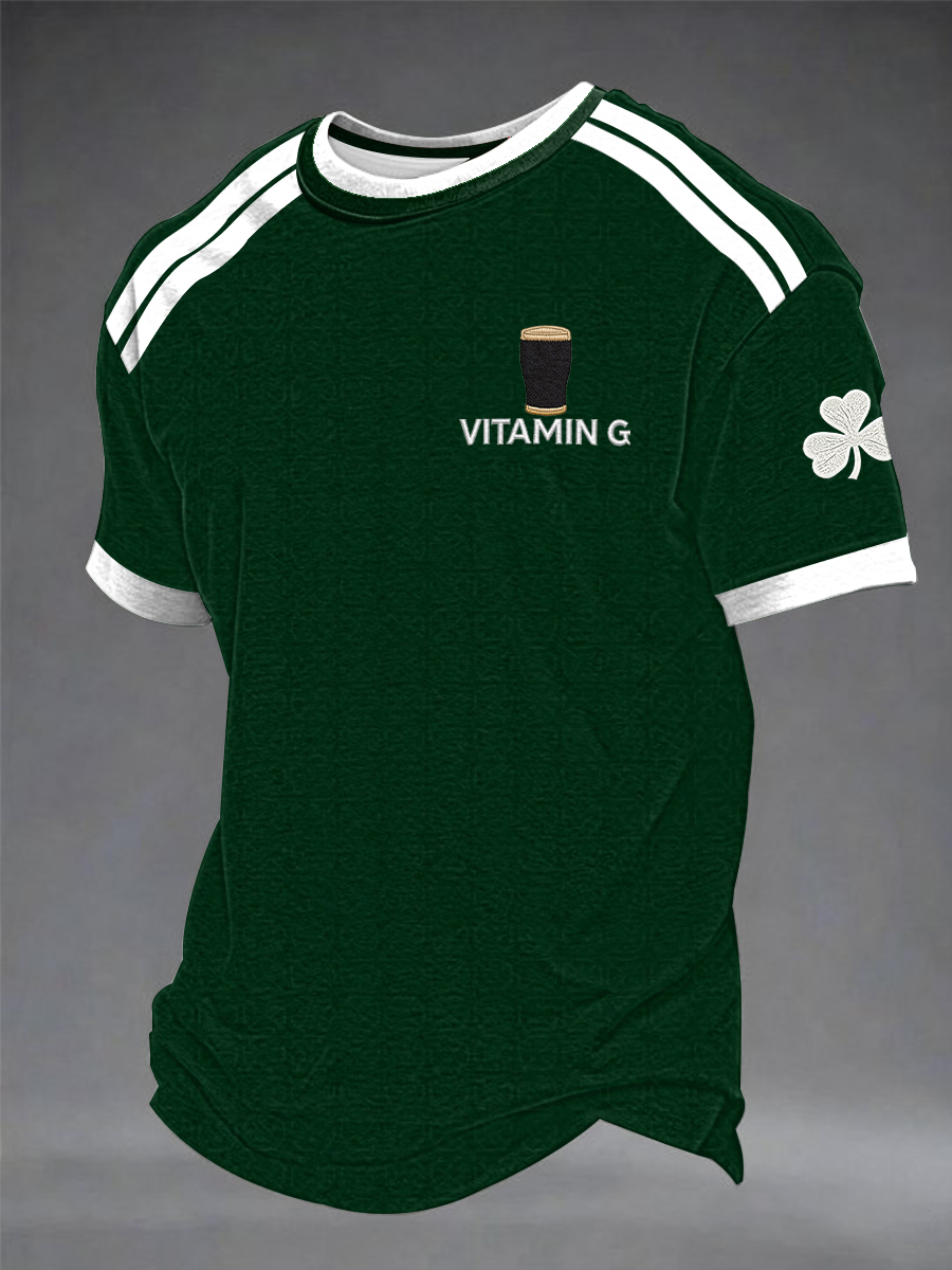 Men's St. Patrick's Day Printed T-shirt