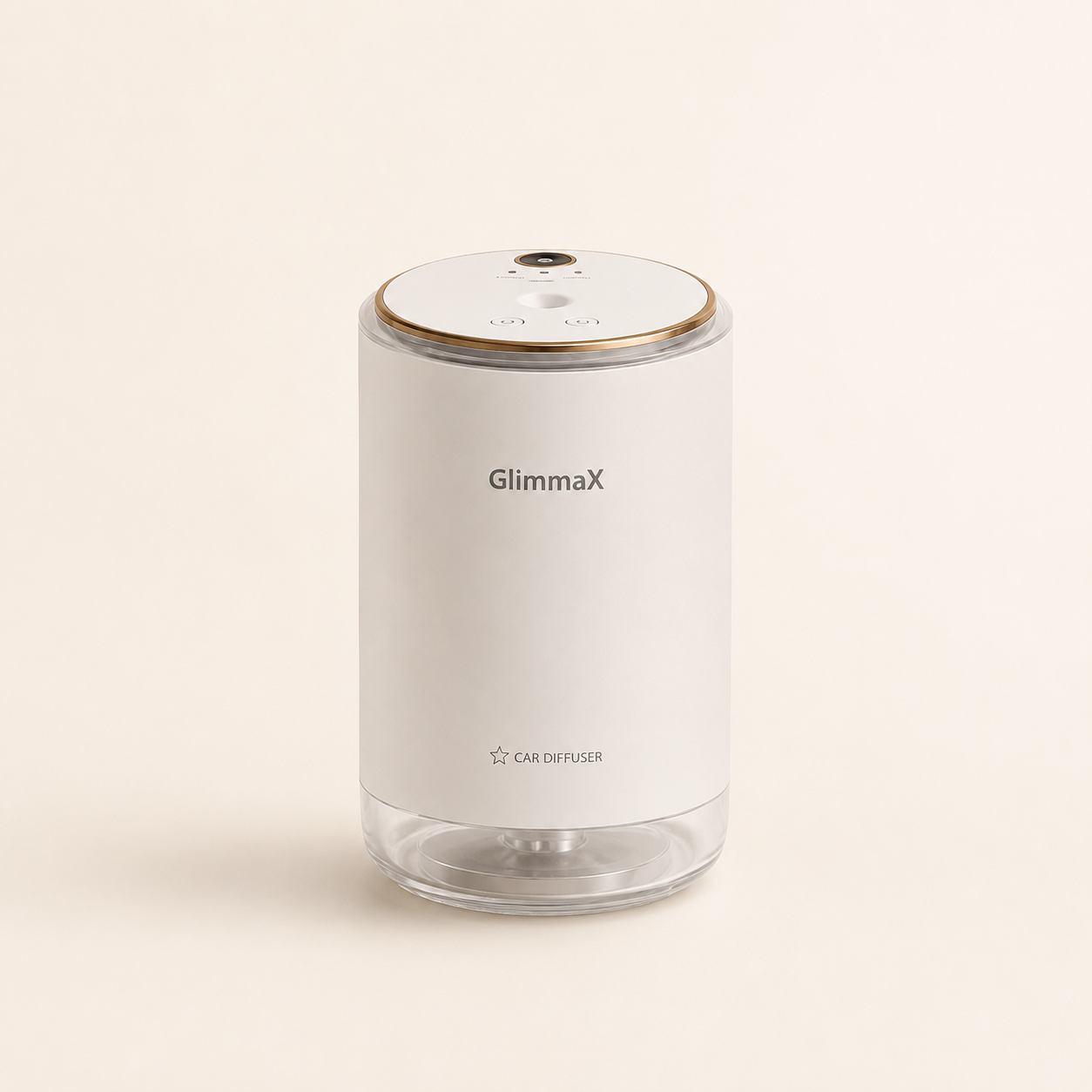 GlimmaX HALO white smart car fragrance diffuser