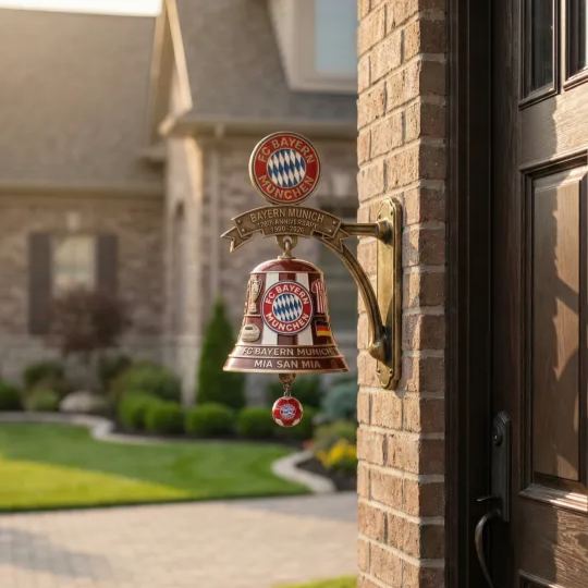FC Bayern München 126th Anniversary Commemorative Wall Bell