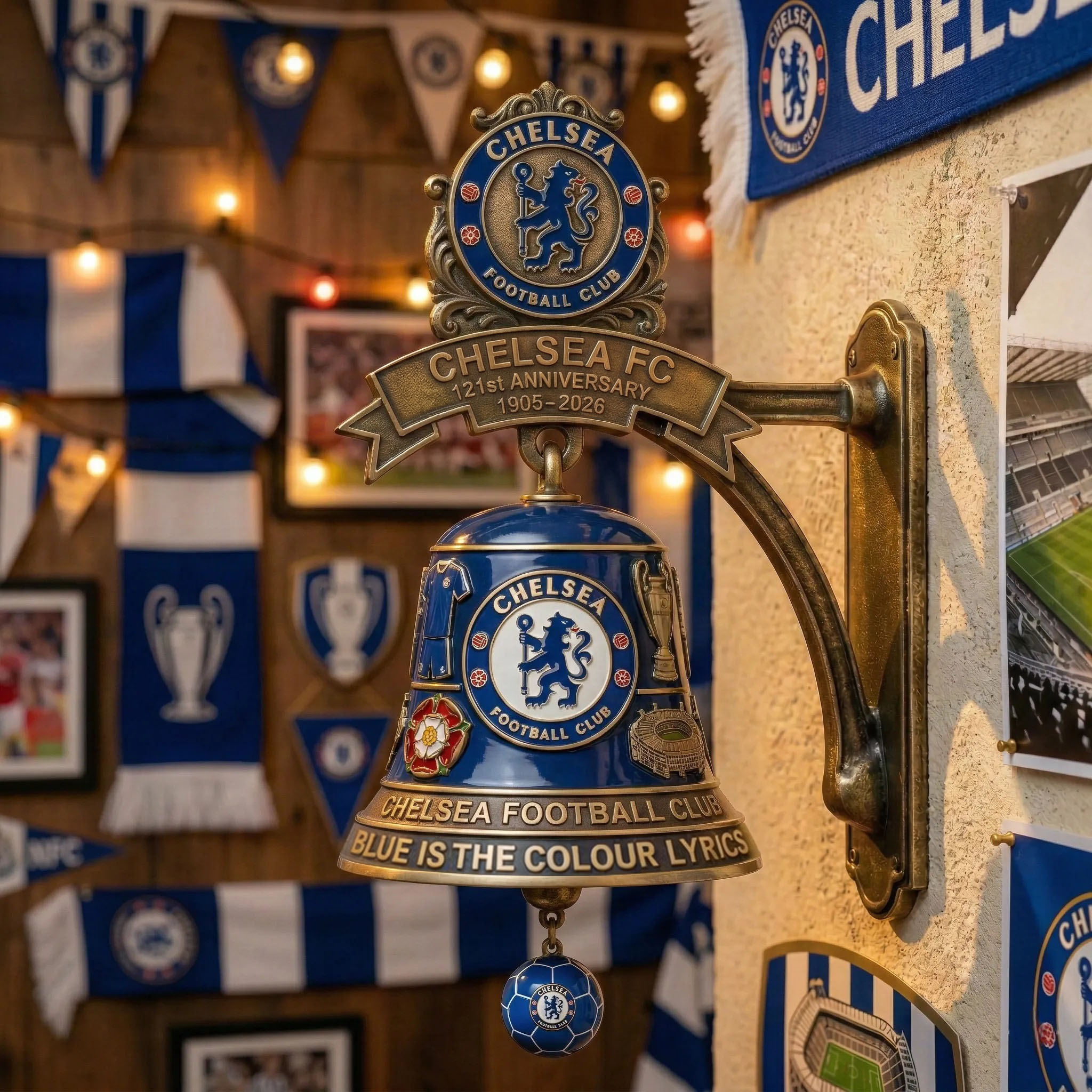 Chelsea F.C. 121th Anniversary Heritage Wall Bell (1905–2026)