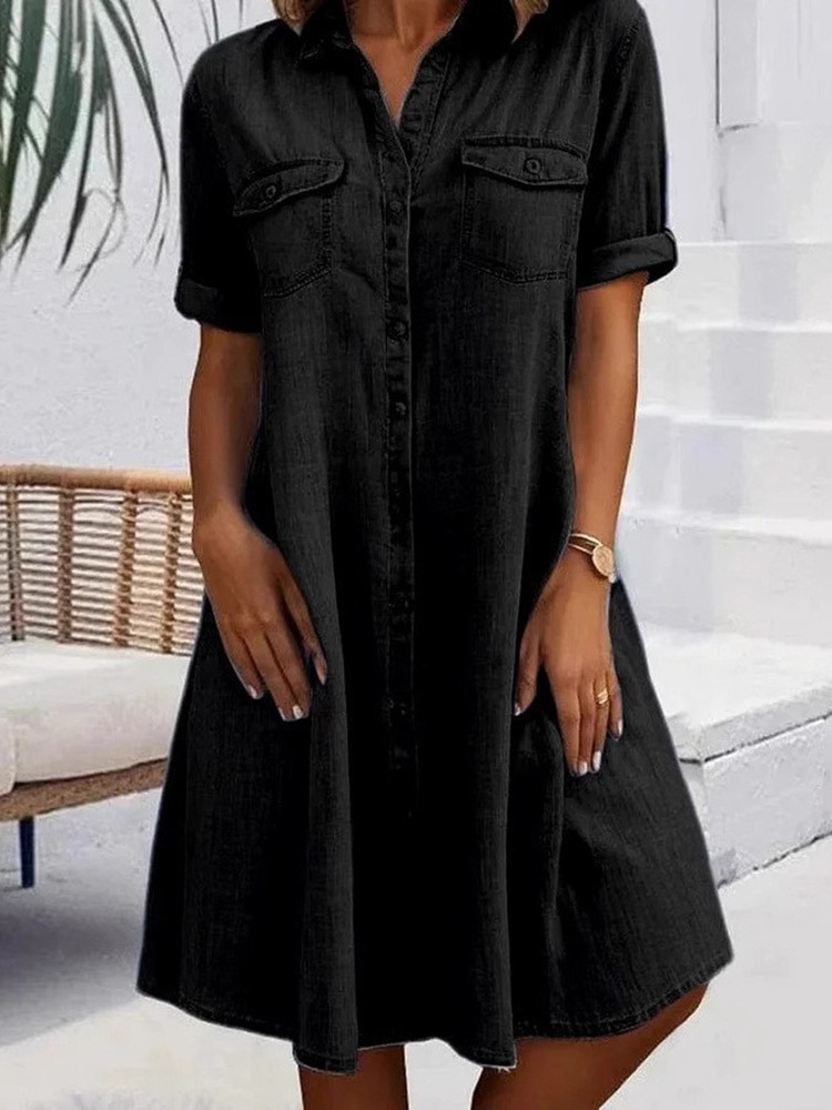 Vestito Donna in Denim Sartoria Blu