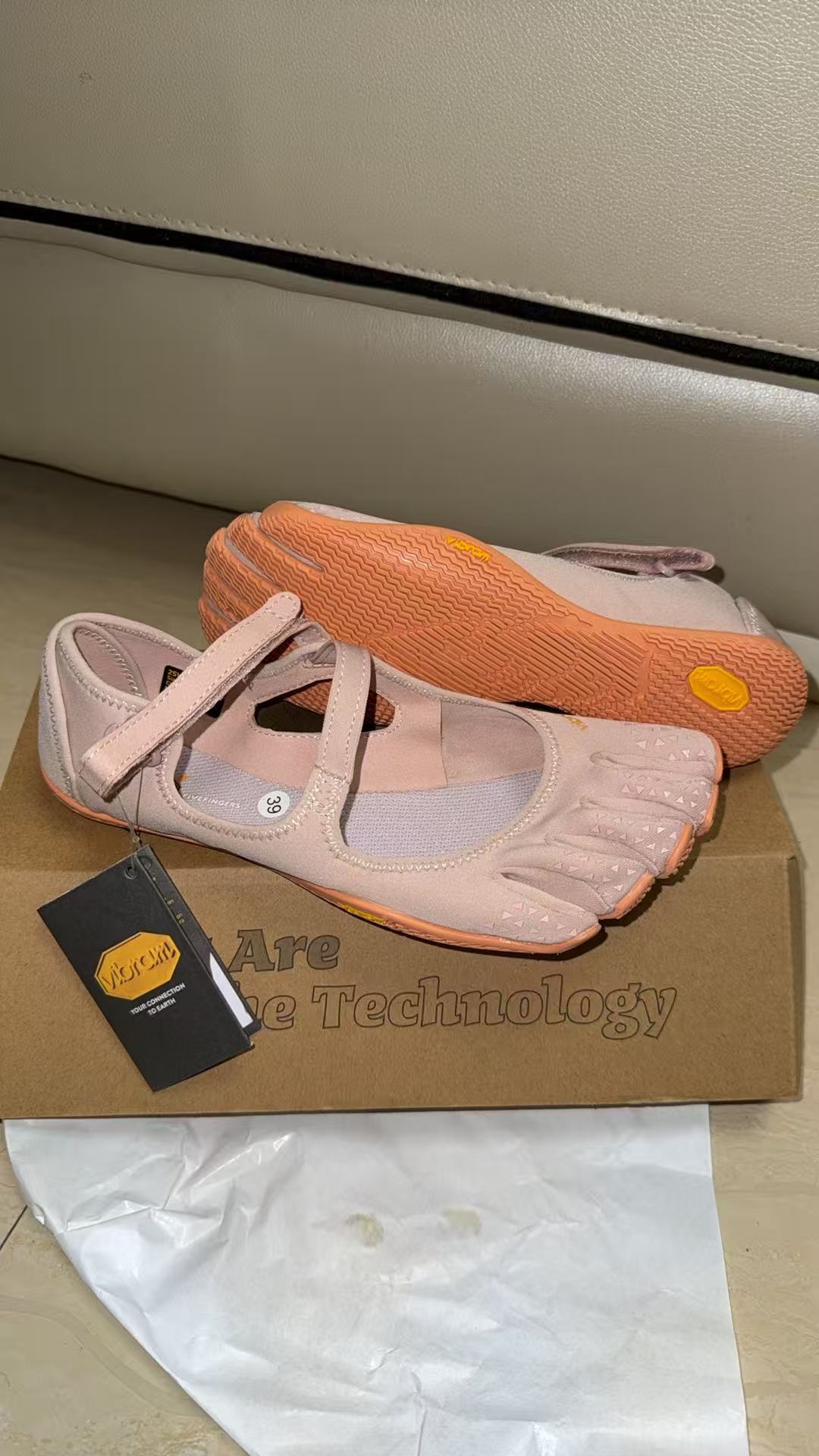 Pilates Indoor Fitness Yoga Split Toe Shoes