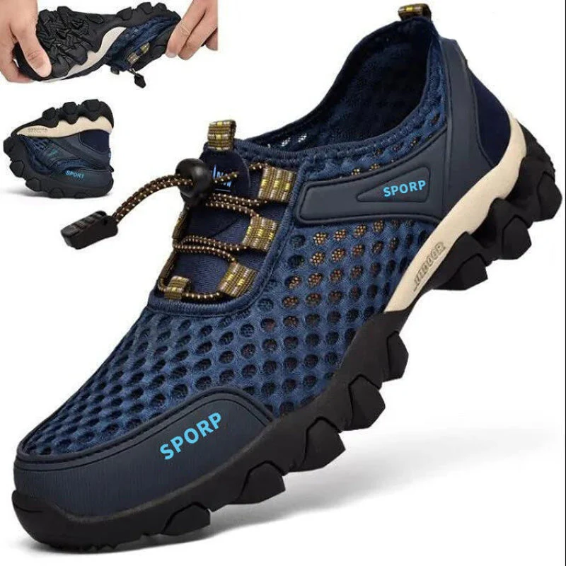 Outdoor Hiking Wading Shoes - Orthopedic Wide Toe Box Sneakers for Bunion & Plantar Fasciitis Relief