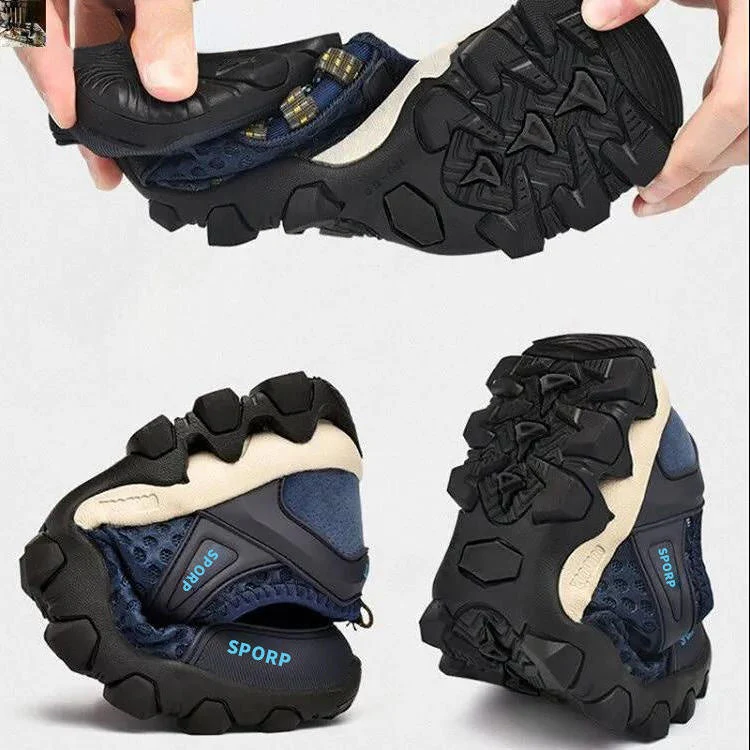 Outdoor Hiking Wading Shoes - Orthopedic Wide Toe Box Sneakers for Bunion & Plantar Fasciitis Relief