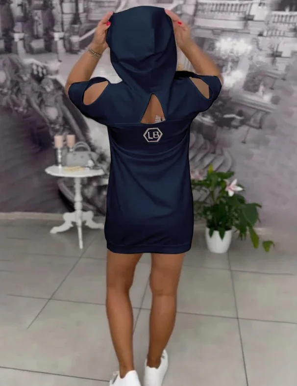 LOLA BIANKA | Camicia con Cappuccio Donna