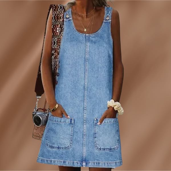 Abito Denim Donna Vintage Essenziale