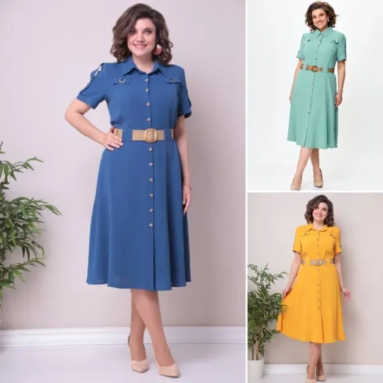 👗[S-5XL]Elegáns és kényelmes új ruha