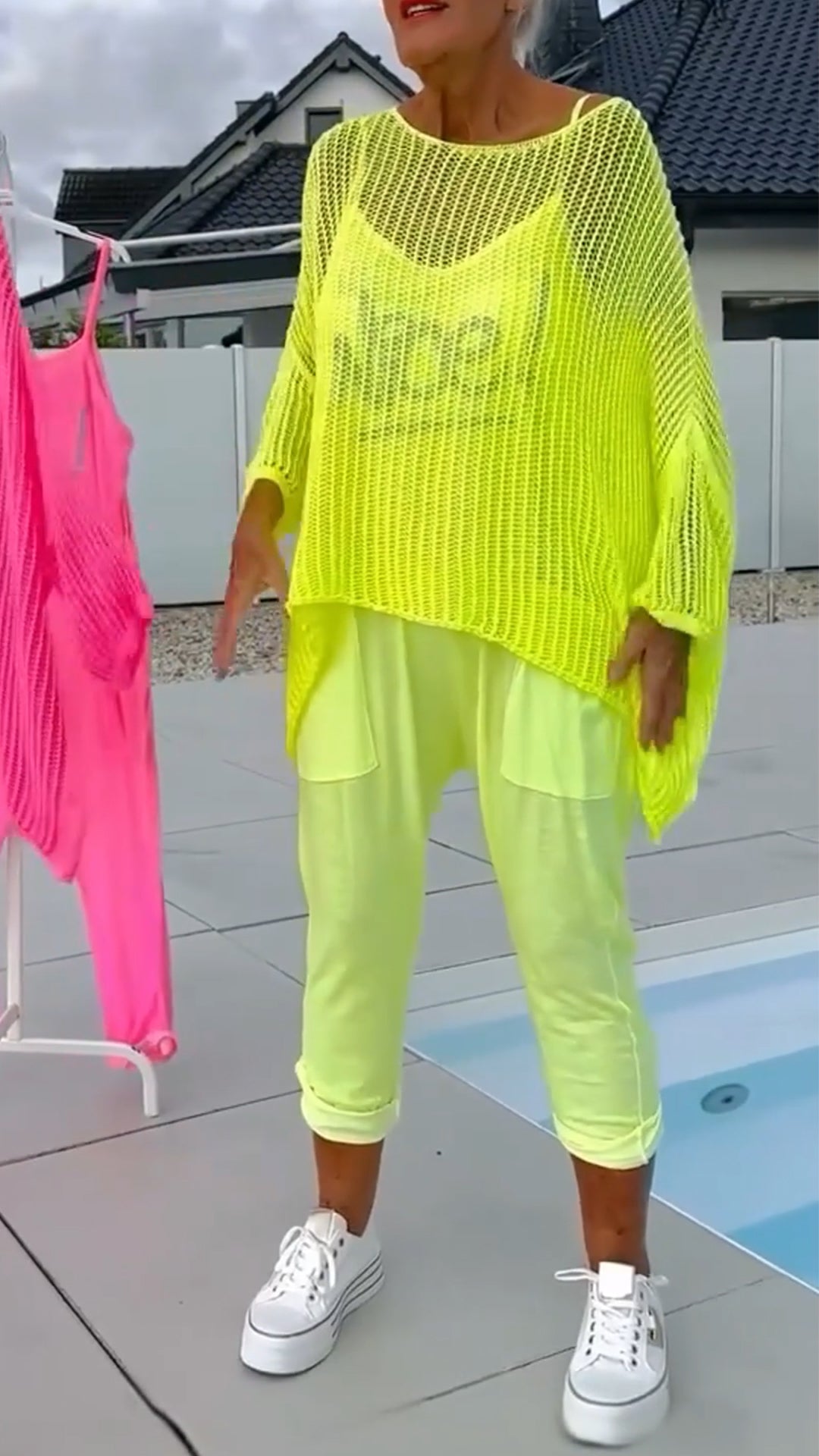 Spanou - Tuta Casual e Camicia Con Scollo Rotondo