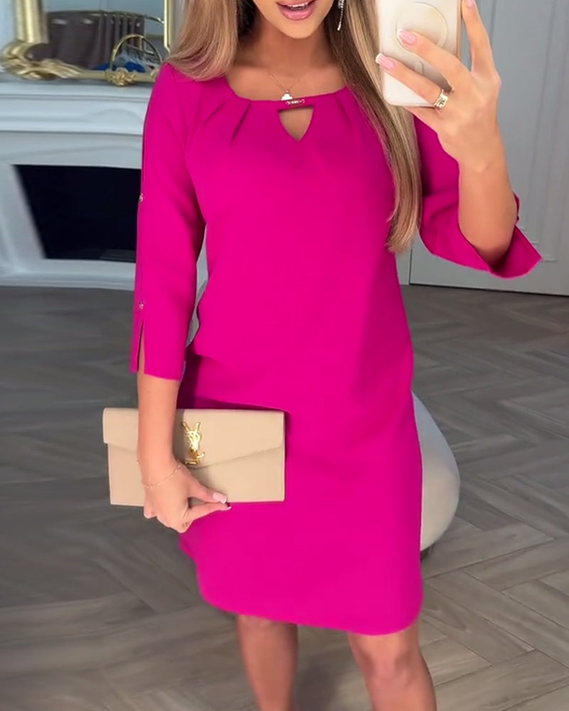 Abito Donna con Spacco | Eleganza senza Sforzo 