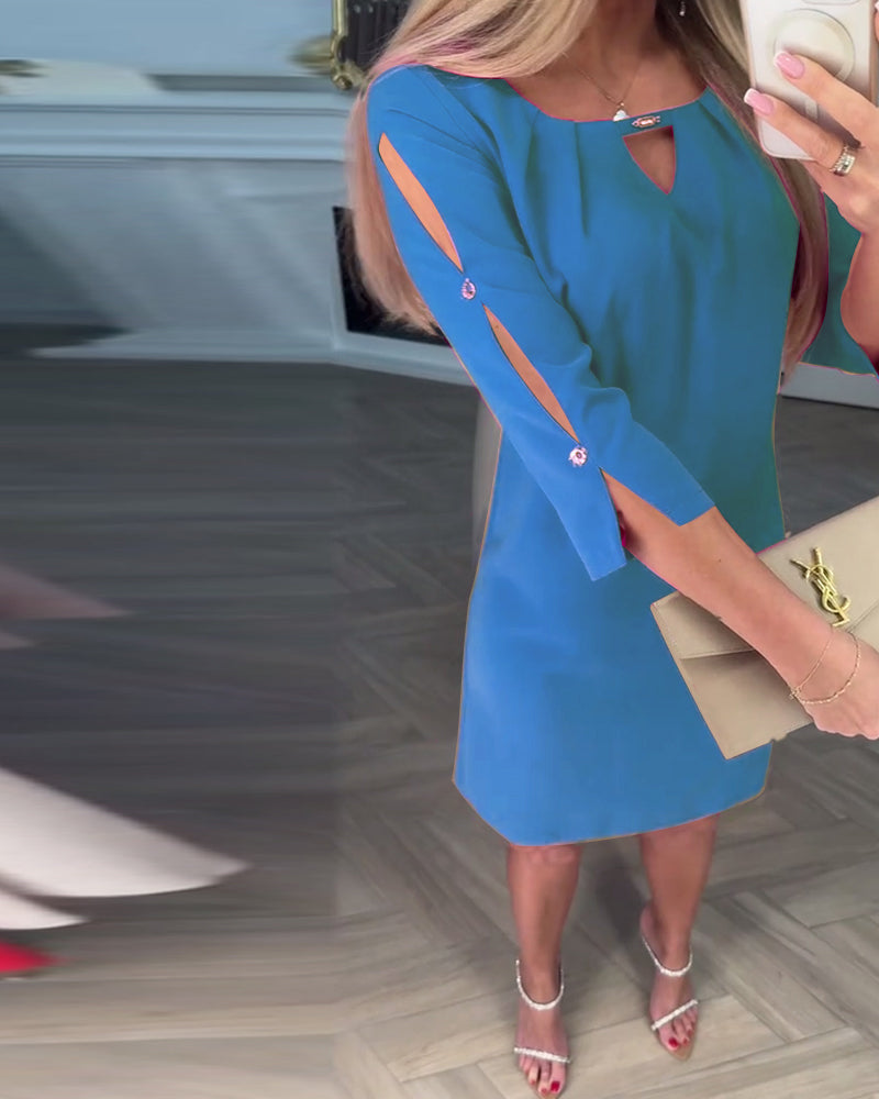 Abito Donna con Spacco | Eleganza senza Sforzo 