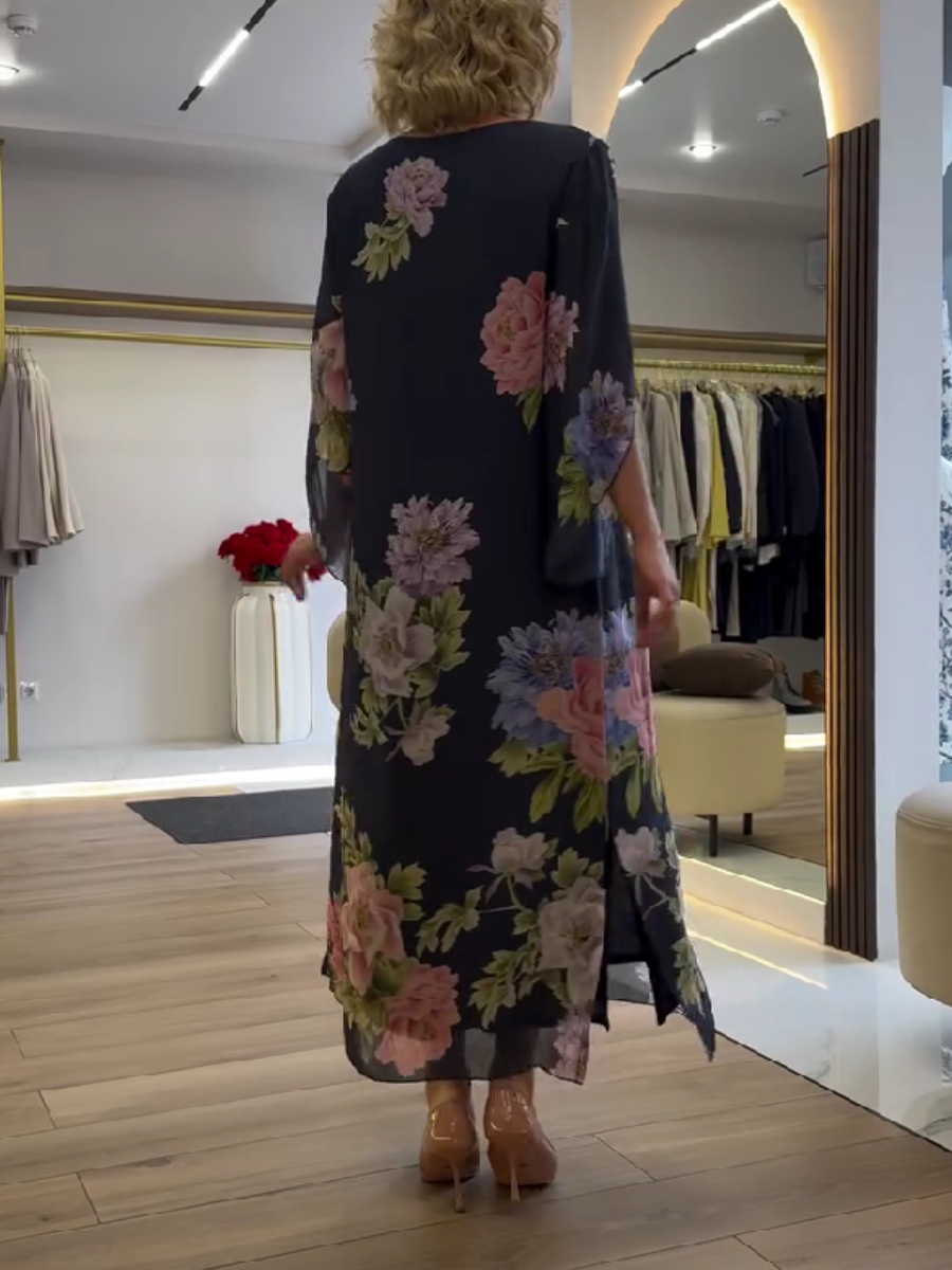 L'Incanto del Fiore: L'Abito che Canta l'Eleganza Italiana 