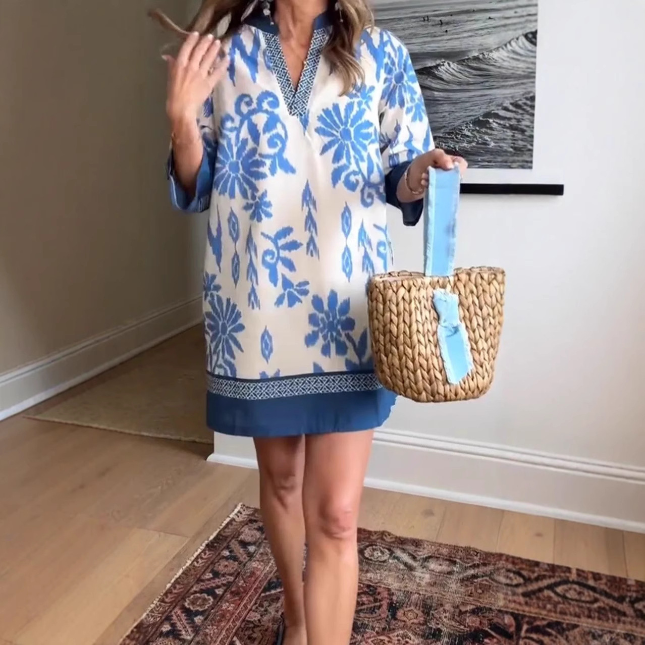 Abito Midi Etnico Bora