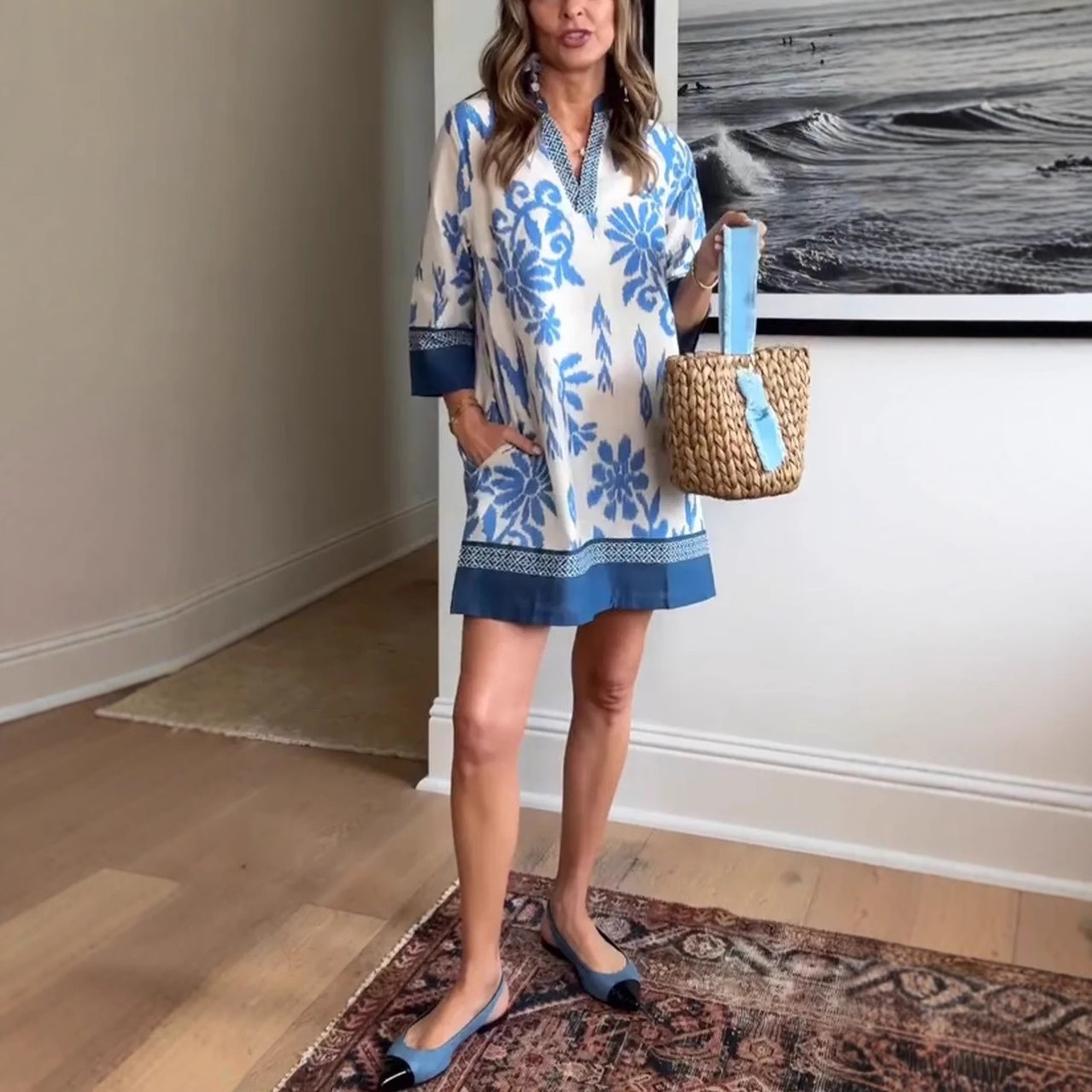 Abito Midi Etnico Bora