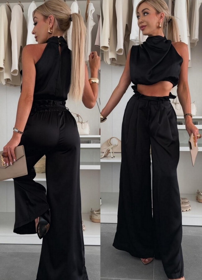 Donna Elegante - Set Premium in Raso Naturale con 