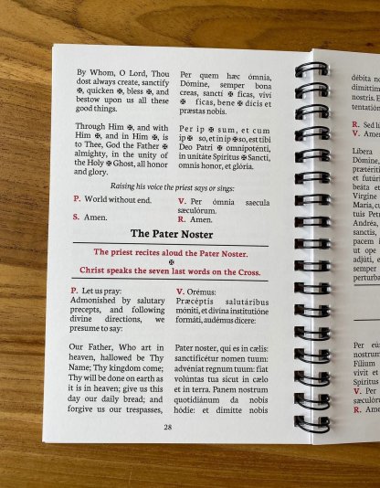 🙏Ordinary of the Traditional Latin Mass in English & Latin