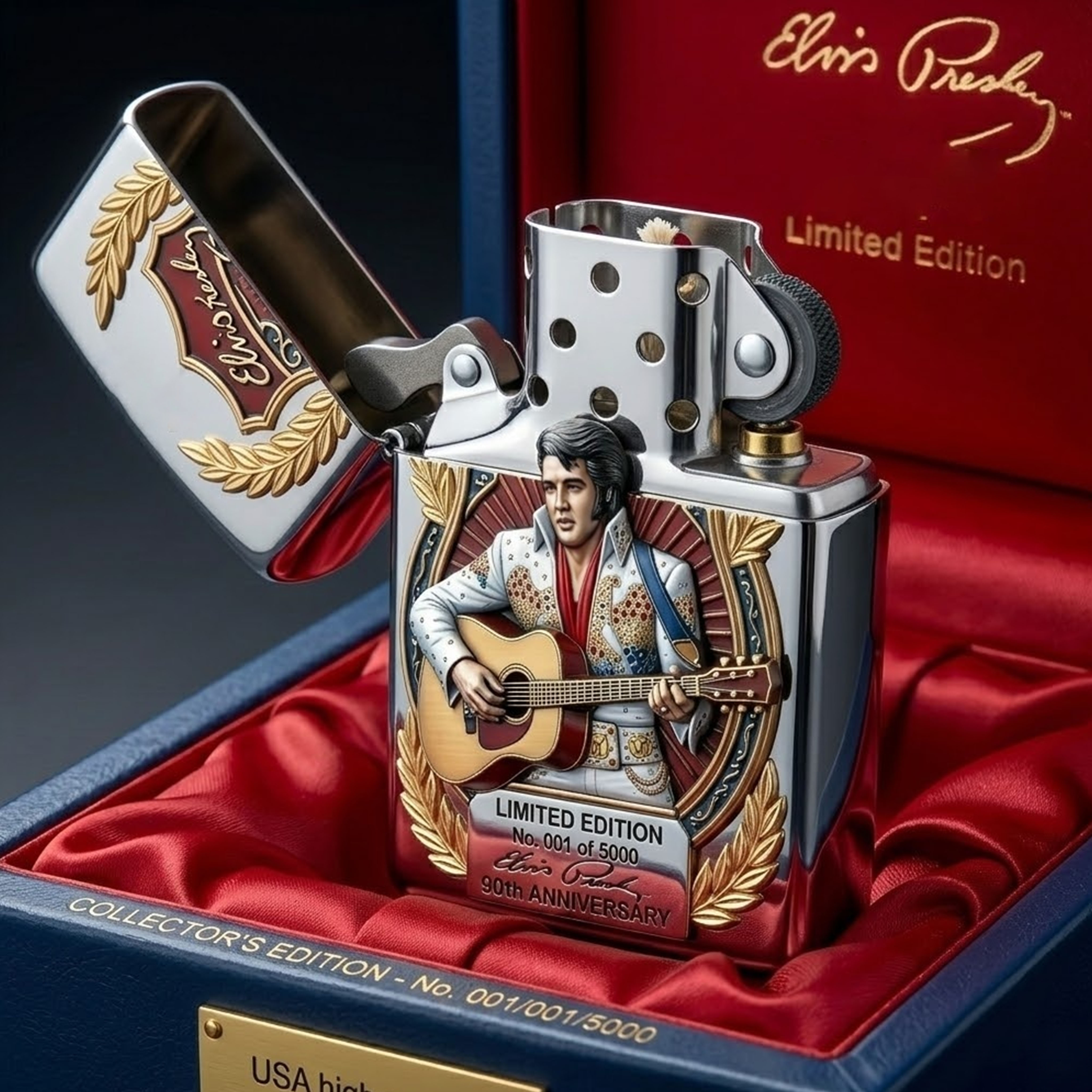 Elvis Presley 90th Anniversary Lighter