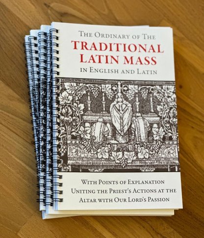 🙏Ordinary of the Traditional Latin Mass in English & Latin