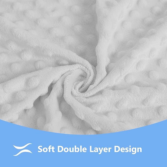 Personalized Crib Bedding Set for Baby, 3 Pcs Double Layer Custom Name Crib Set