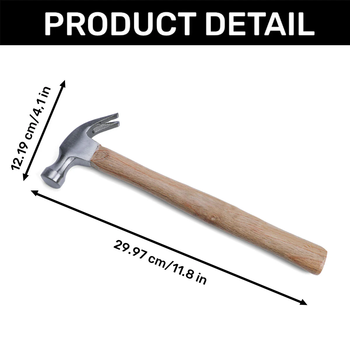 Congrats On Being My Brother You Lucky Bastard - Personalized Wooden Hammer