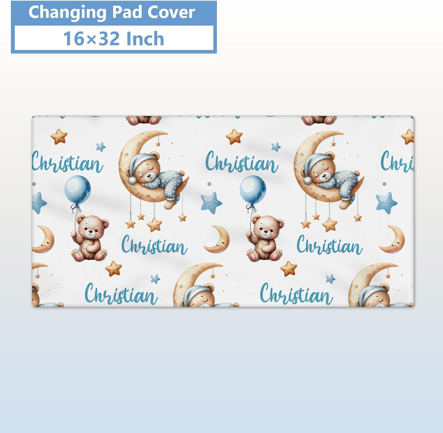 Personalized 5 Pcs Custom Baby Crib Set with Name