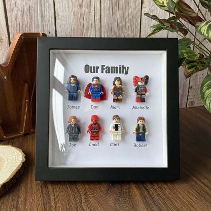 Our Family Personalized Superhero Family Frame