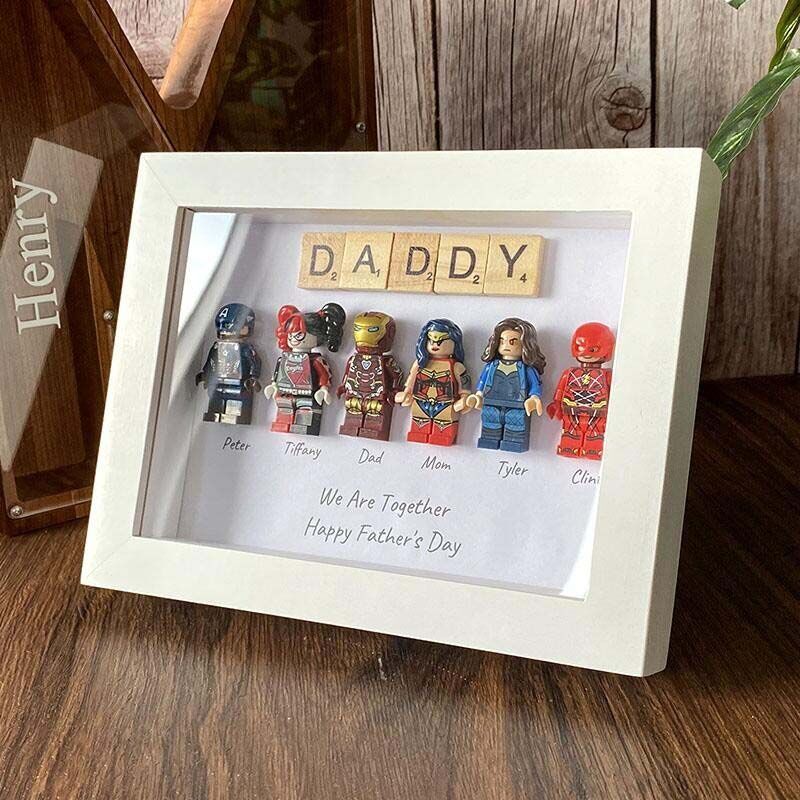 "We Are Together" Custom Superhero Frame