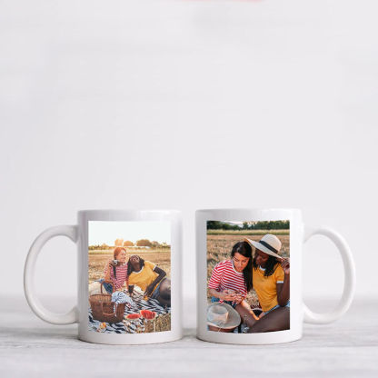 Personalized Record Beautiful Moments Classic Custom Photo Mug