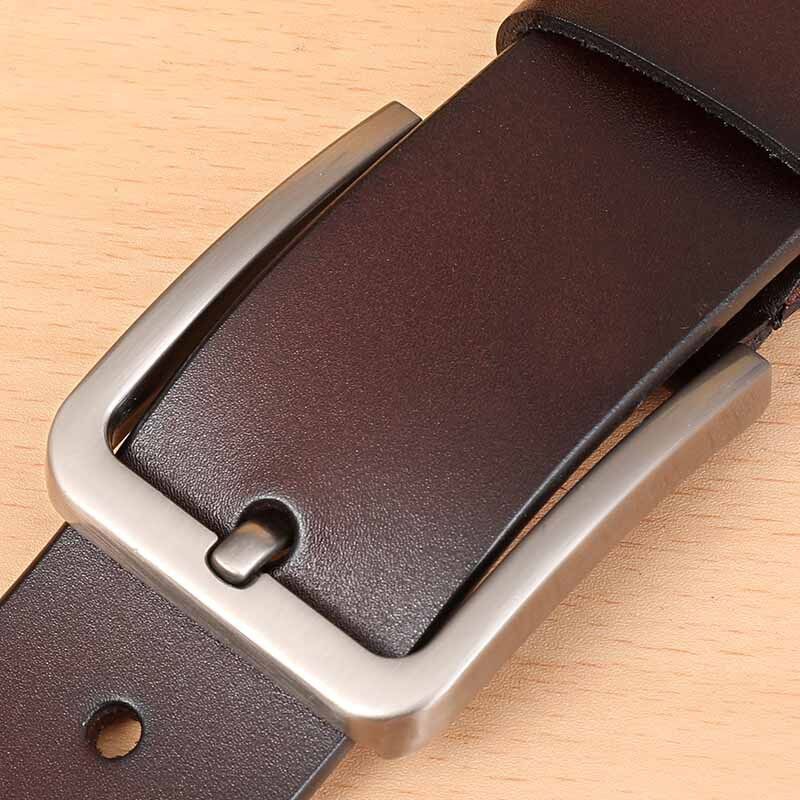 Personalized Men's Leather Belt Handcrafted Custom Genuine Leather Belt for Him