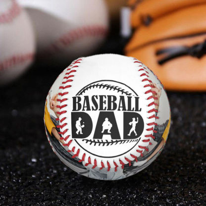 Personalized Baseball Gifts with Customizable Photos for Baseball-Loving Dads