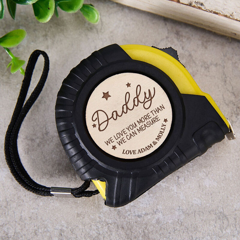 Customizable Tape Measure to Add Name Best Gift for Father's Day