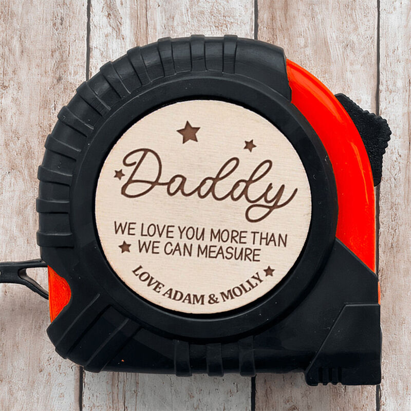 Customizable Tape Measure to Add Name Best Gift for Father's Day