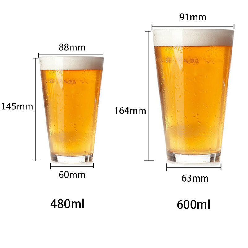 Personalized Beer Glass Customized Children's Style Father's Day Gift