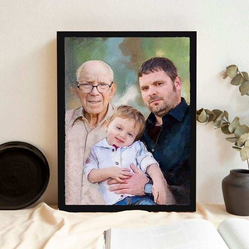 Personalized Custom Photo Frame Portrait Stitching for Your Loved Ones