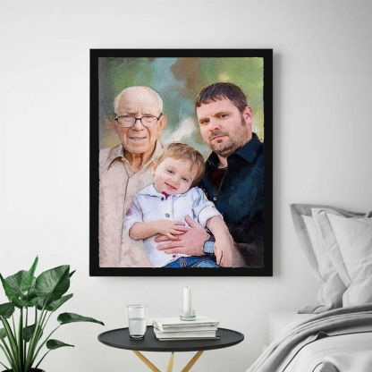 Personalized Custom Photo Frame Portrait Stitching for Your Loved Ones