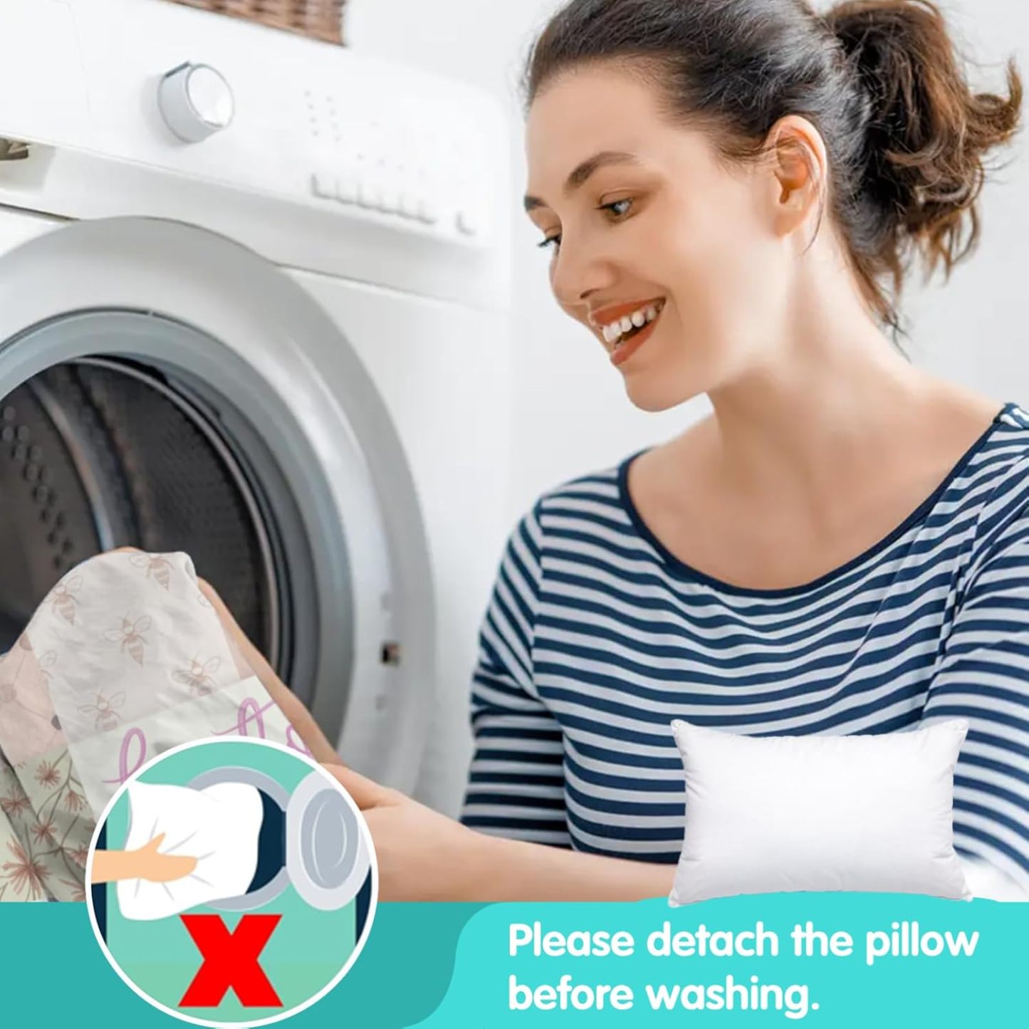 Custom Personalized Name Kids Nap Mat Bee Pattern