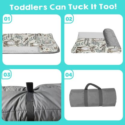 Custom Personalized Kids Nap Mat Animal 02 Edition