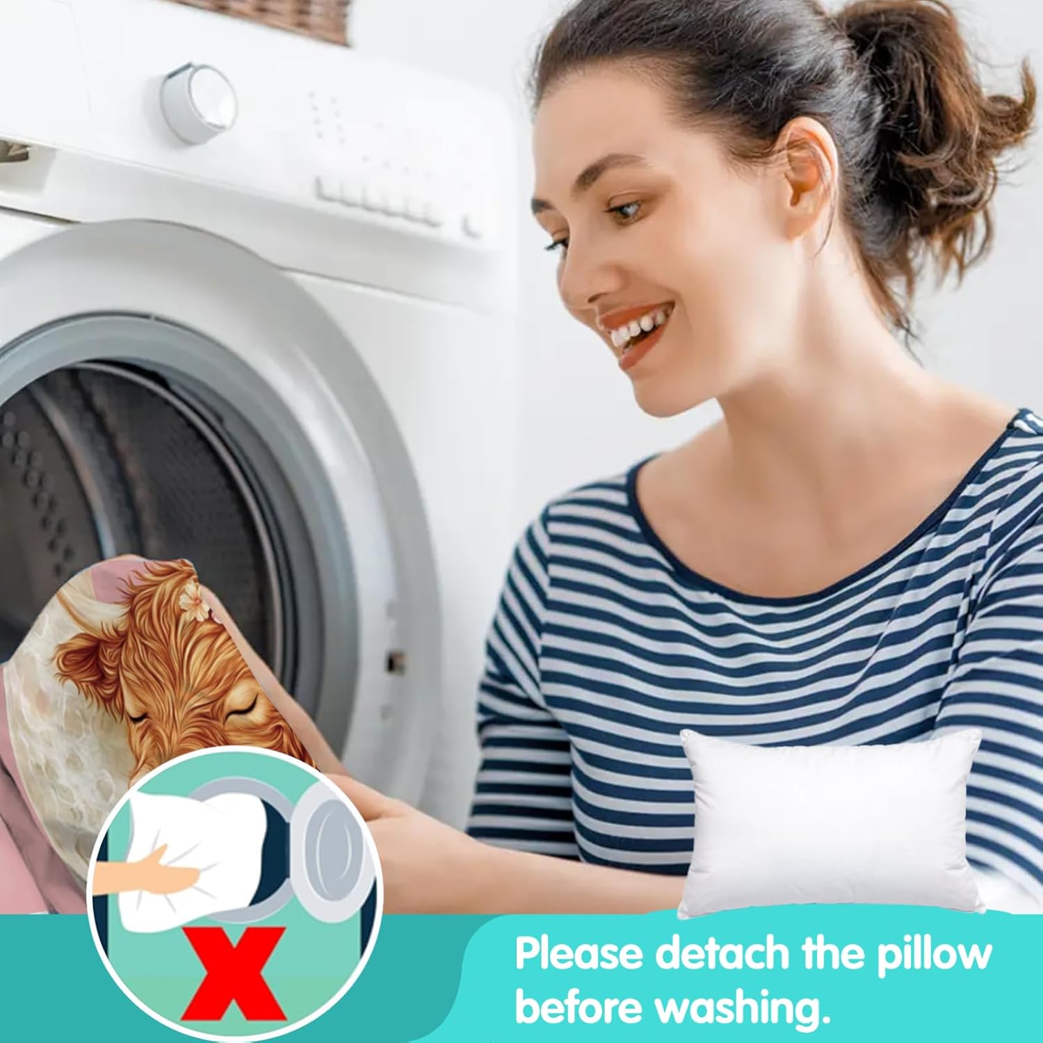 Custom Personalized Name Kids Nap Mat Moon Cow Pattern