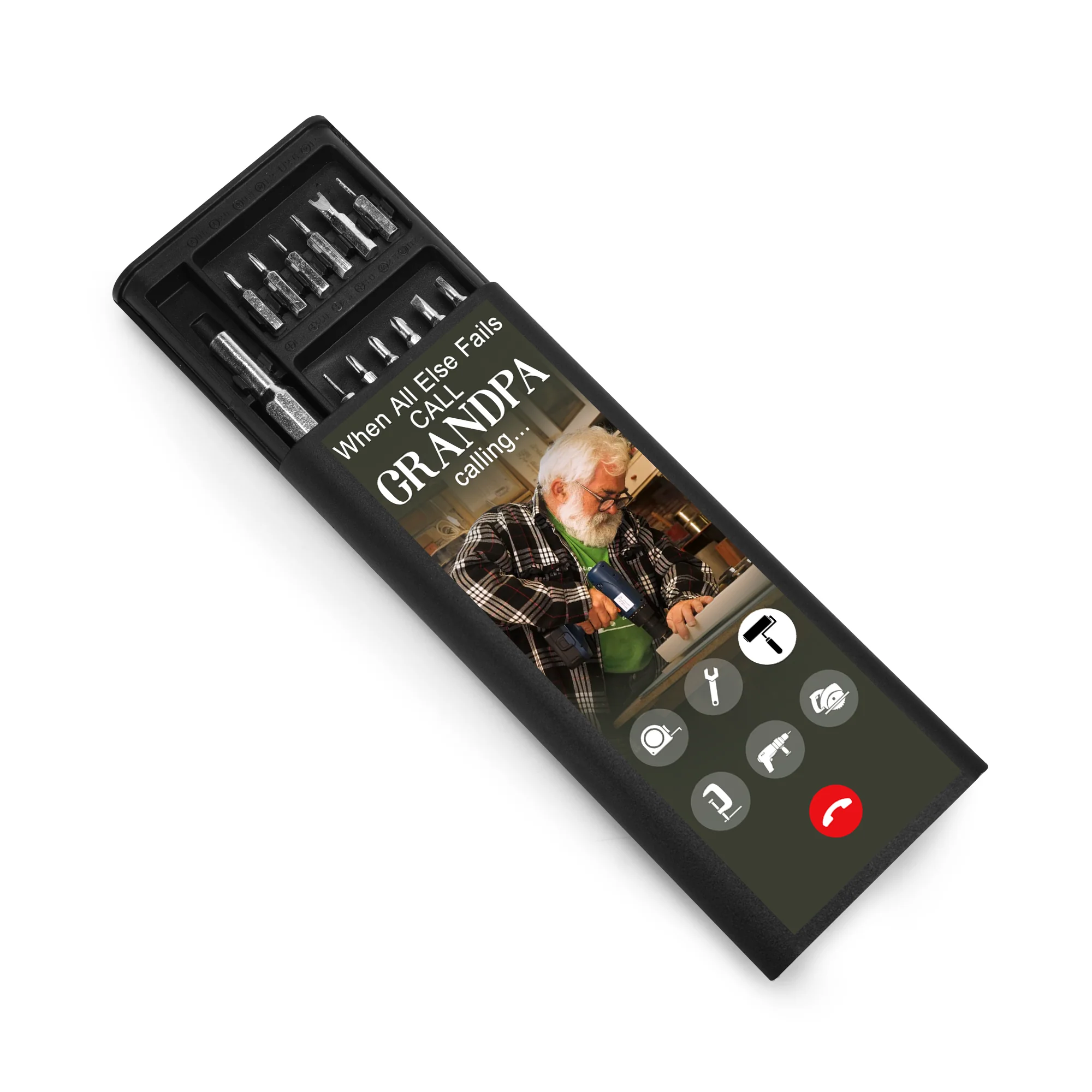 When All Else Fails Call - Personalized Screwdriver Set