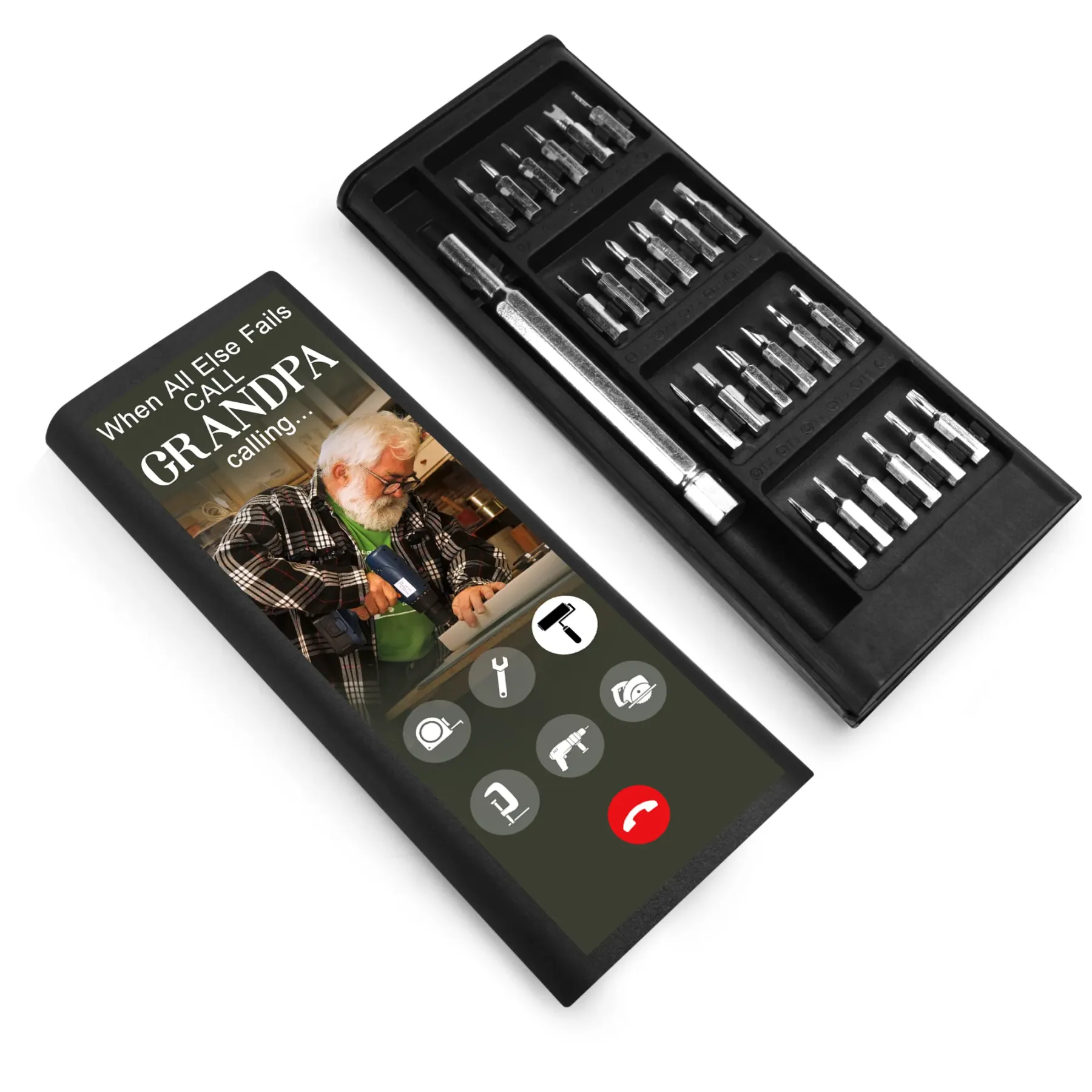 When All Else Fails Call - Personalized Screwdriver Set