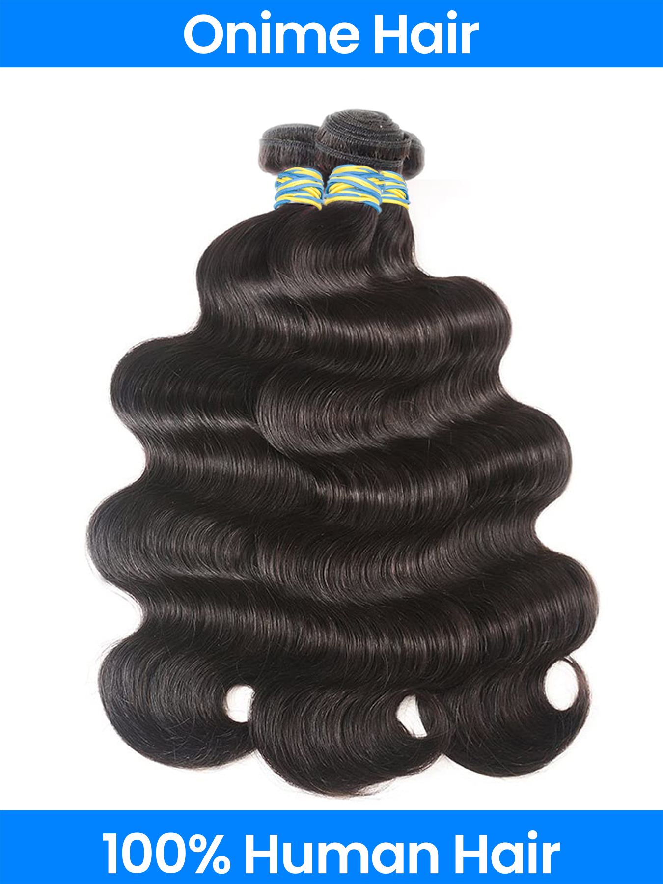 Onime 3 Bundles Of Super Virgin Body Wave Hair Bundle Deals Human Hair Body Wave