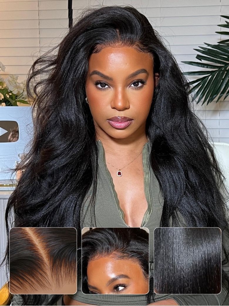Onime Yaki Straight 13x4 Pre Max Wig 2.0™ Transparent Lace Ready to Go Wigs