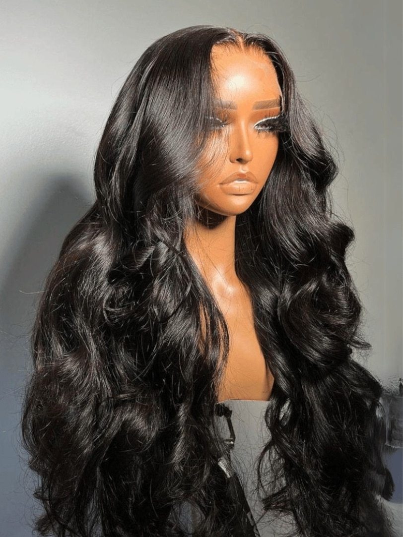 Onime 5x5 HD BlendAway Glueless Wig Body Wave Human Hair Wig with Bleached Knots Match All Skin
