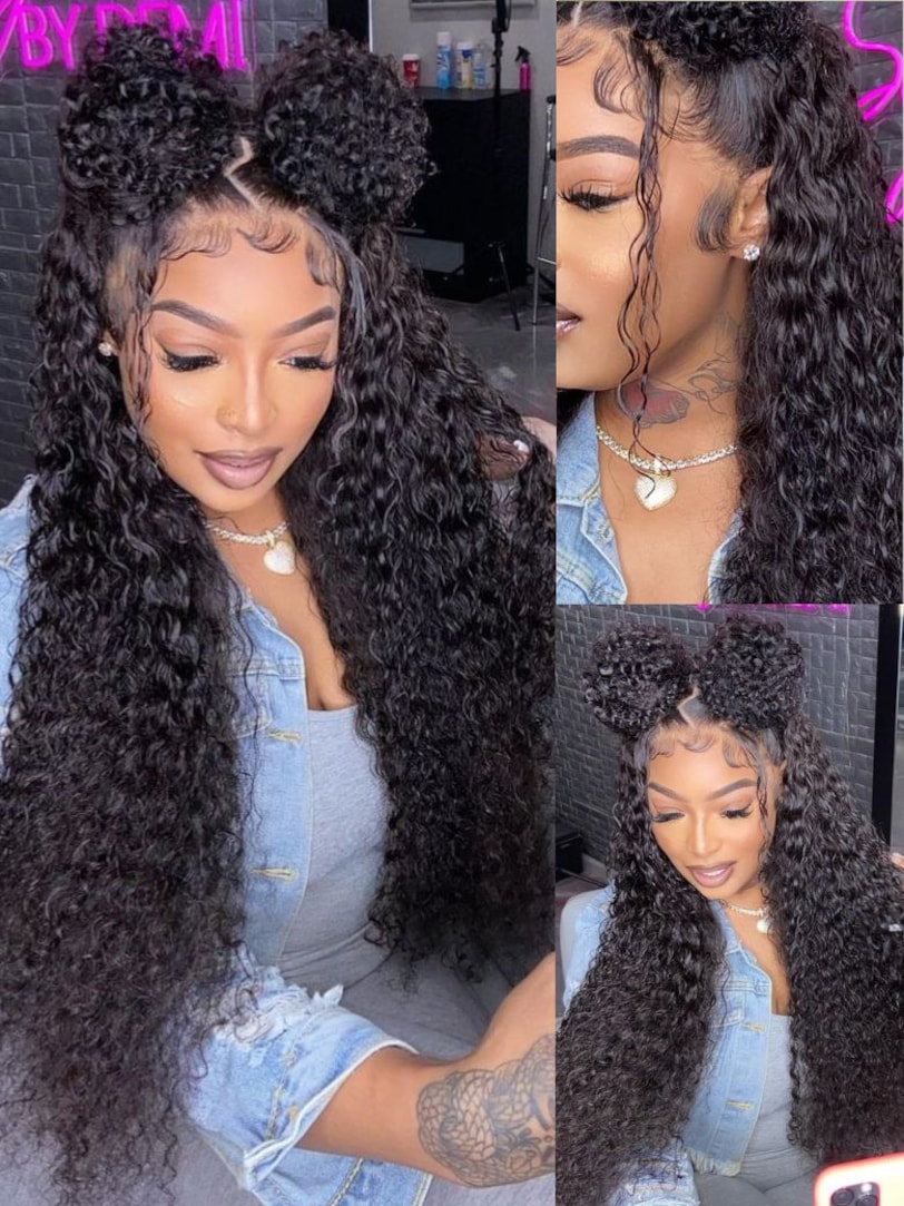 Onime Water_Wave 13x4 Pre Max Wig 2.0™ Glueless Wig Transparent Lace Ready to Go Wigs