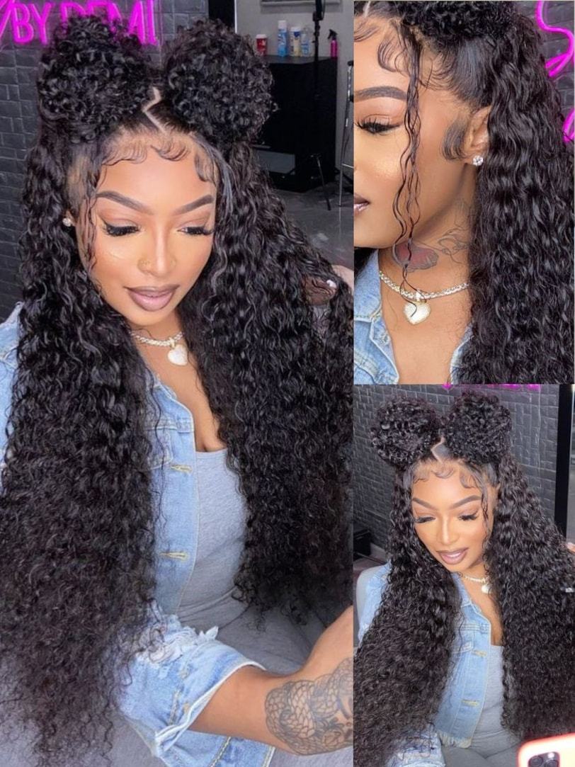 Onime Water_Wave 13x4 Pre Max Wig 2.0™ Glueless Wig Transparent Lace Ready to Go Wigs