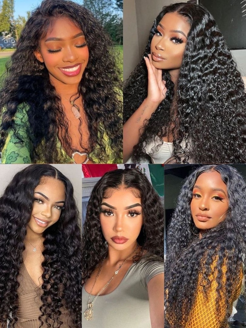 Onime Water_Wave 13x4 Pre Max Wig 2.0™ Glueless Wig Transparent Lace Ready to Go Wigs