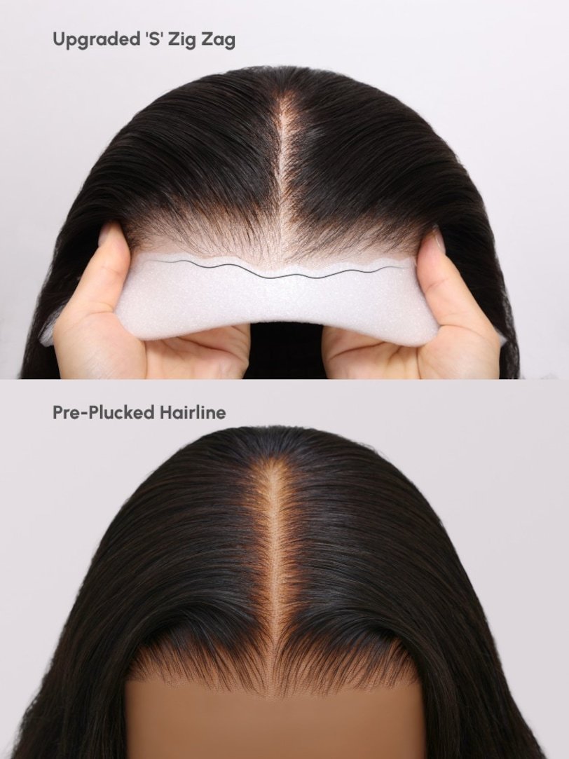 Onime Bye Bye Knots Wig 2.0™_ 7x5 And 13x4 Lace Front Pre-Bleached Straight Glueless Human Hair Wig